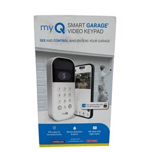 Chamberlain myQ Smart Garage Video Keypad MYQ-K40TXXW NEW in Box